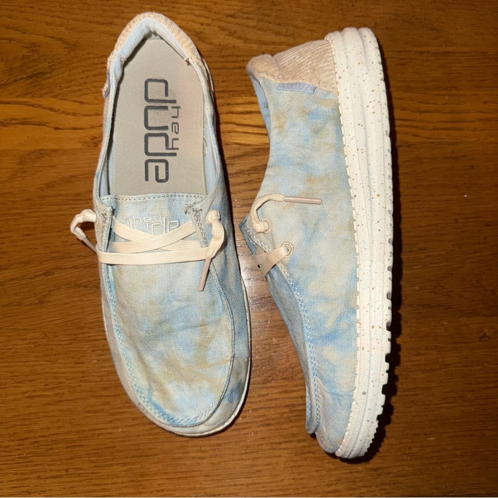 Hey Dude Wendy Tie Dye Shoes